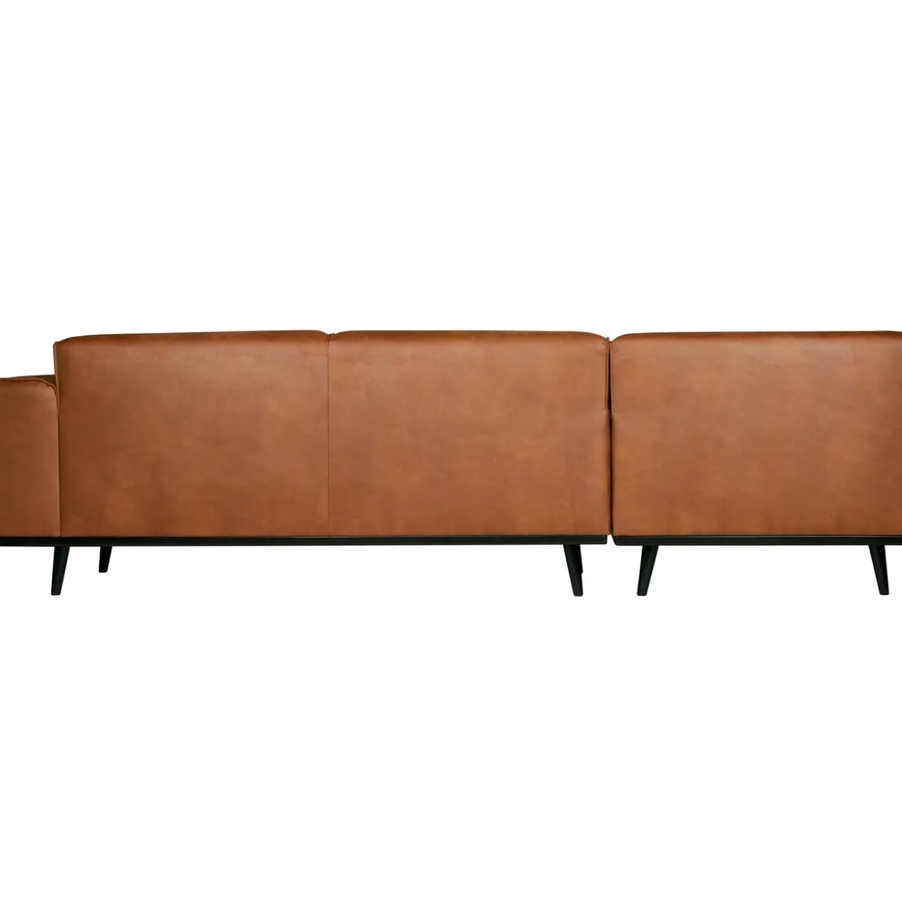 Statement hoekbank links ecoleer cognac