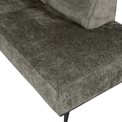Statement hoekbank rechts structure velvet frost