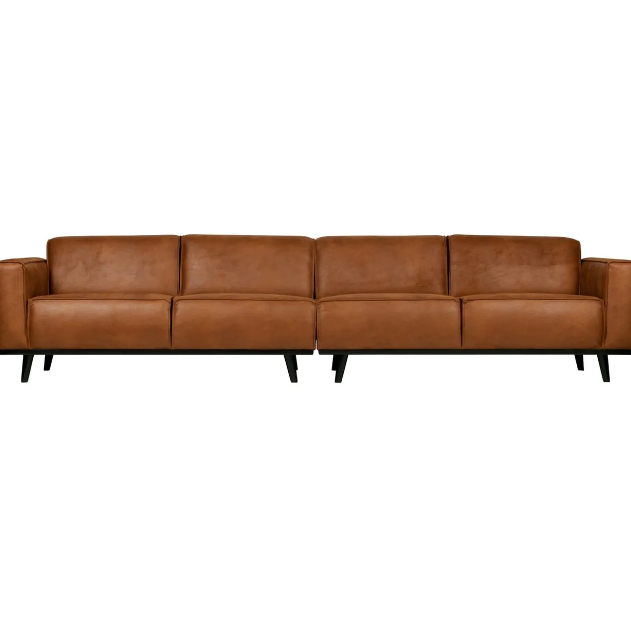 Statement xl 4-zits bank 372 cm ecoleer cognac