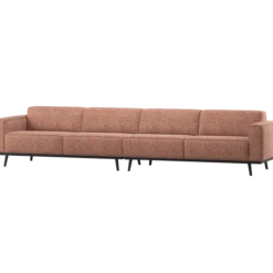 Statement xl 4-zits bank 372 cm terra melange
