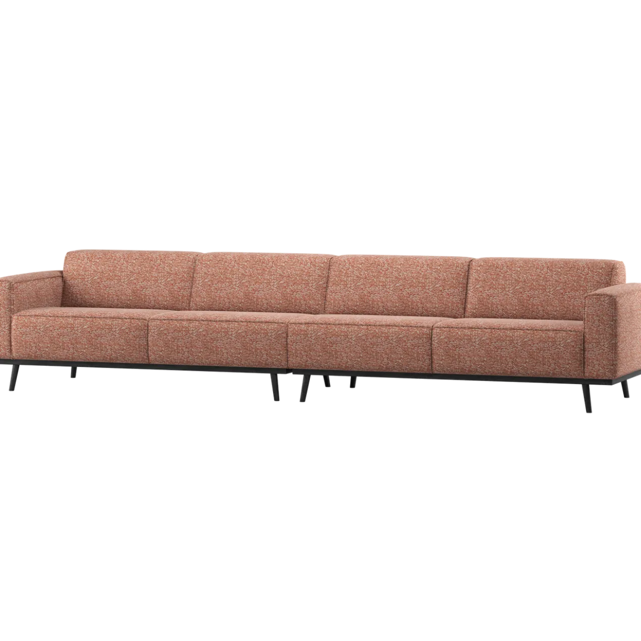 Statement xl 4-zits bank 372 cm terra melange