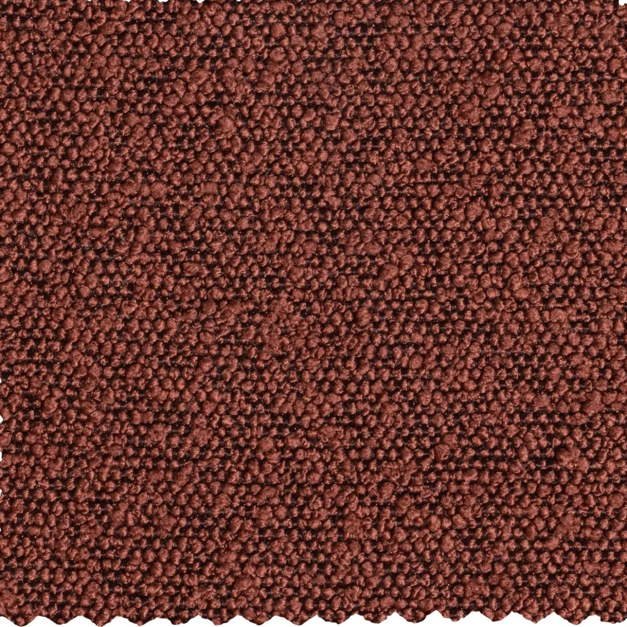 Statement 4-zits bank 280 cm boucle kastanjebruin