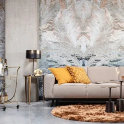 Statement 3-zits bank 230 cm boucle nougat