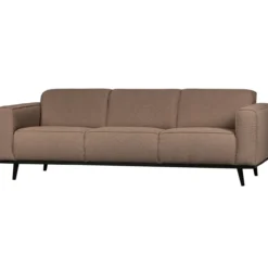 Statement 3-zits bank 230 cm boucle nougat