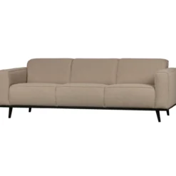 Statement 3-zits bank 230 cm boucle beige