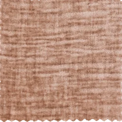 Statement 3-zits bank 230 cm chenille velvet perzikroze
