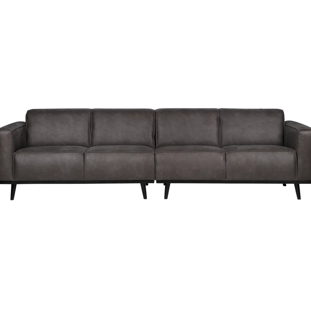 Statement 4-zits bank 280 cm ecoleer donkergrijs