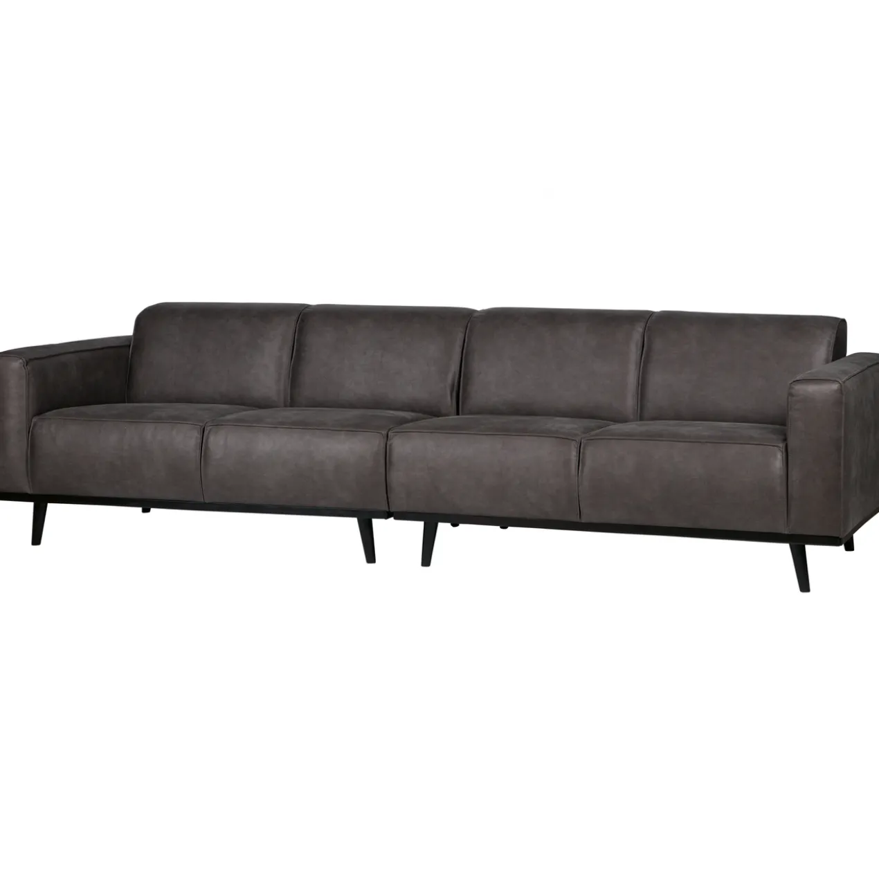 Statement 4-zits bank 280 cm ecoleer donkergrijs