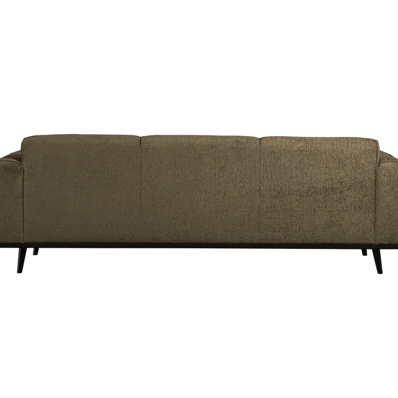 Statement 3-zits bank 230 cm structure velvet bonsai