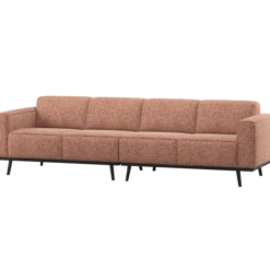 Statement 4-zits bank 280 cm terra melange
