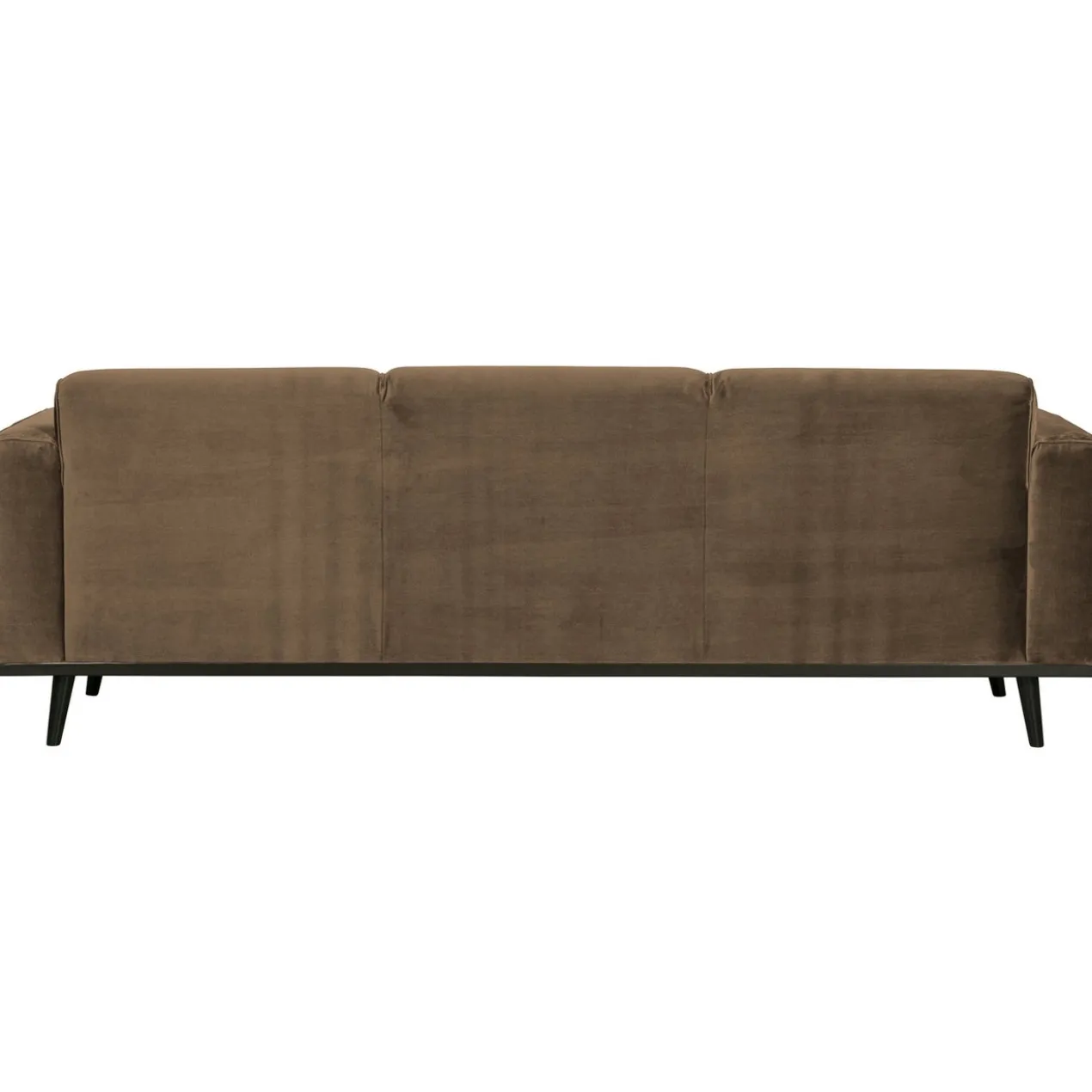 Statement 3-zits bank 230 cm velvet taupe