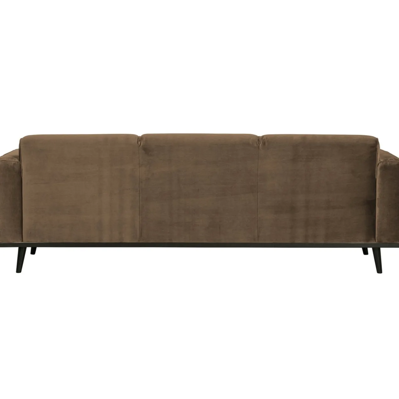 Statement 3-zits bank 230 cm velvet taupe