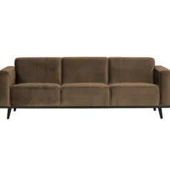 Statement 3-zits bank 230 cm velvet taupe