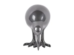 Statue Kiwi Bird metal gun metal
