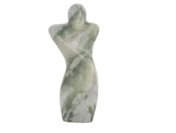 Statue Male abstract marble himalayan green