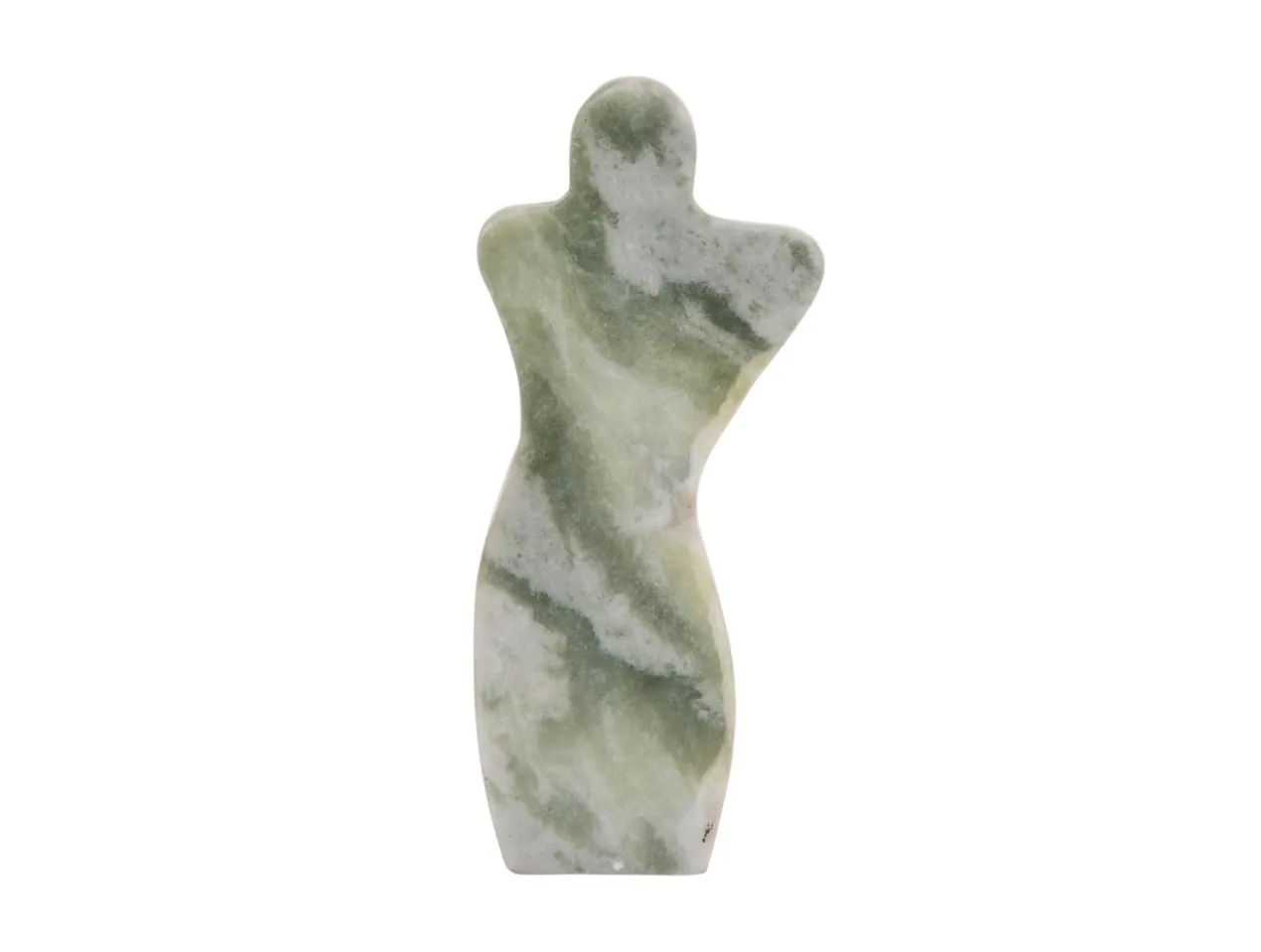 Statue Male abstract marble himalayan green