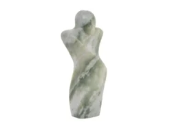 Statue Male abstract marble himalayan green