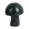 Statue Mushroom large marble dark green