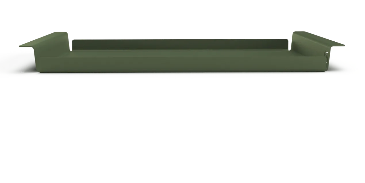 Steellish Dienblad Medium - Flip Tray Steellish Dienblad Medium Army groen - Flip Tray