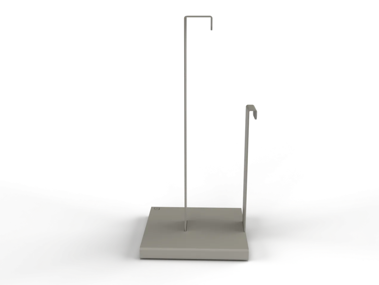 Steellish Keukenrolhouder Lichtgrijs
