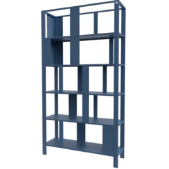 Steellish Vakkenkast Maksus M Blauw