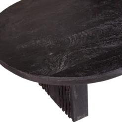 Steppe salontafel mangohout zwart