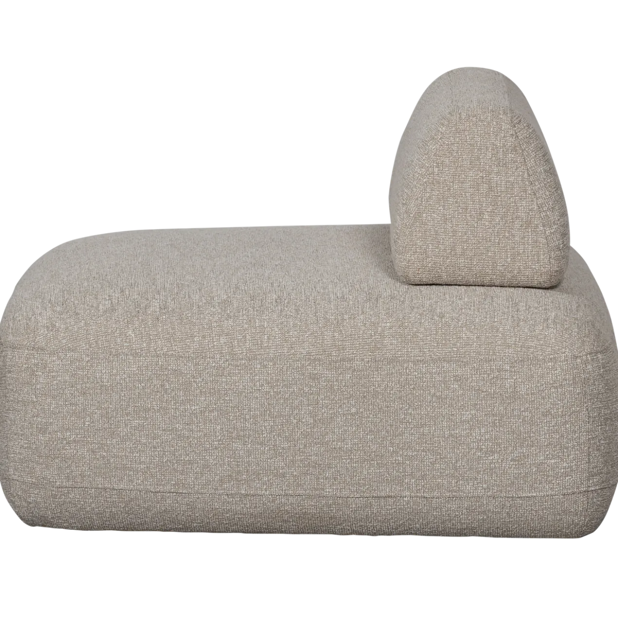 Sterck fauteuil met verplaatsbare rugleuning boucle naturel