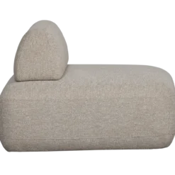 Sterck fauteuil met verplaatsbare rugleuning boucle naturel