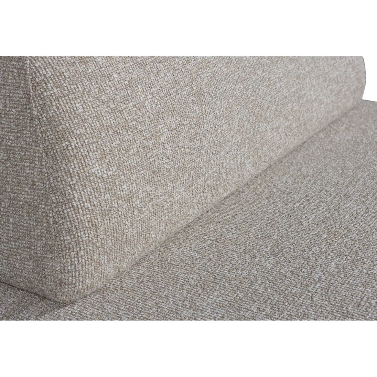 Sterck fauteuil met verplaatsbare rugleuning boucle naturel