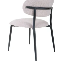 Stoel Dion boucle naturel