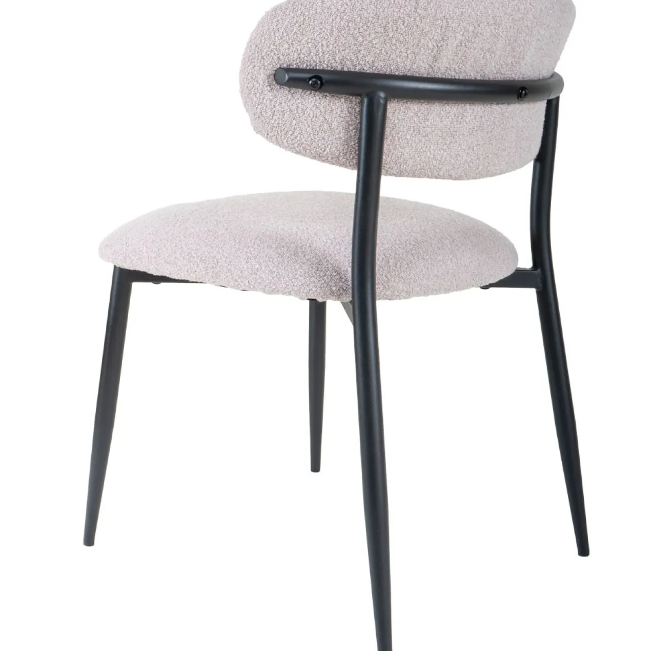 Stoel Dion boucle naturel