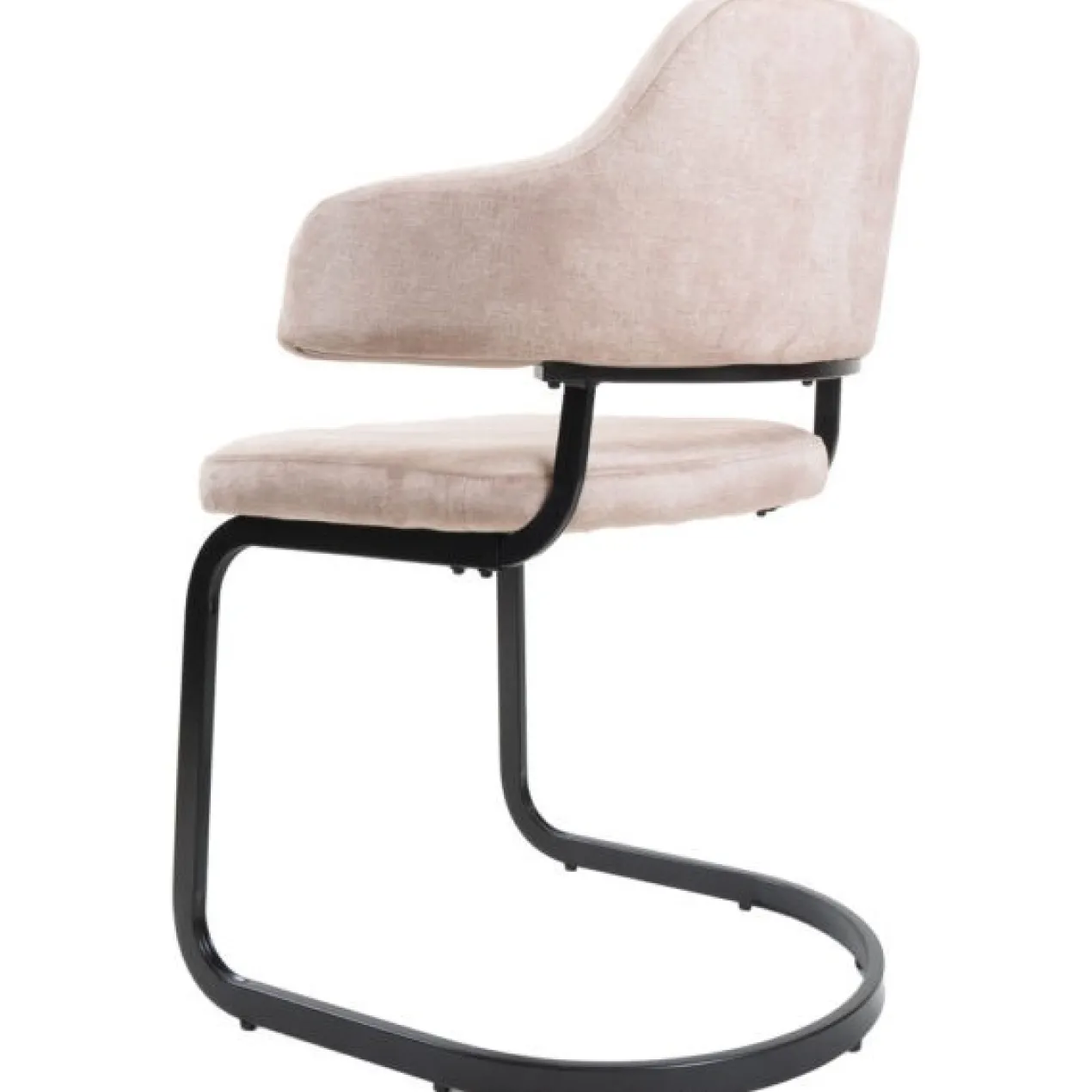 Stoel Fox vintage velvet nature