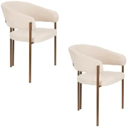 Stoel naida beige
