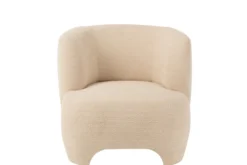 Stoel Poppy Bouclé Beige