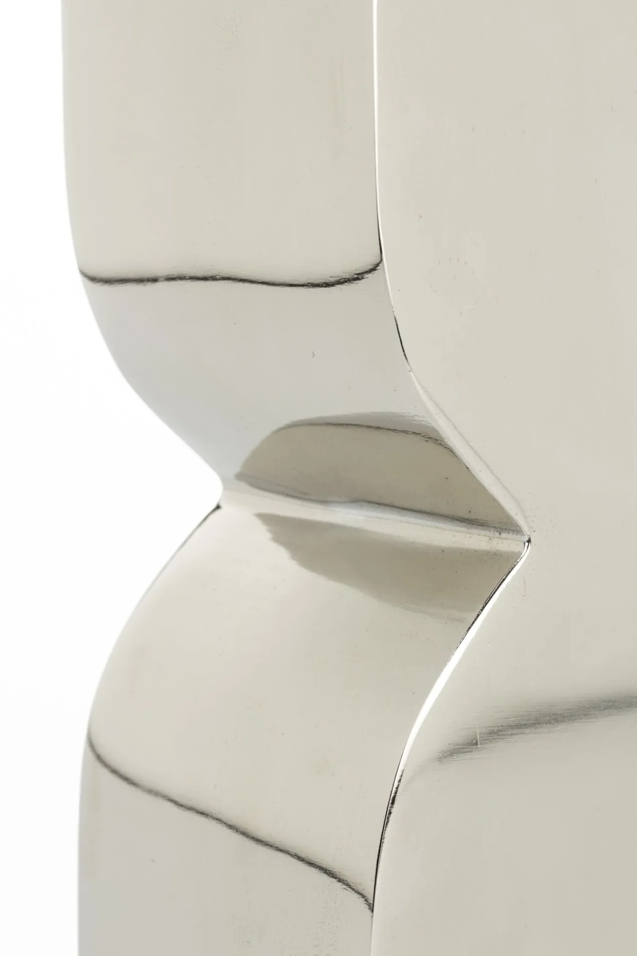 Stool cones shiny silver