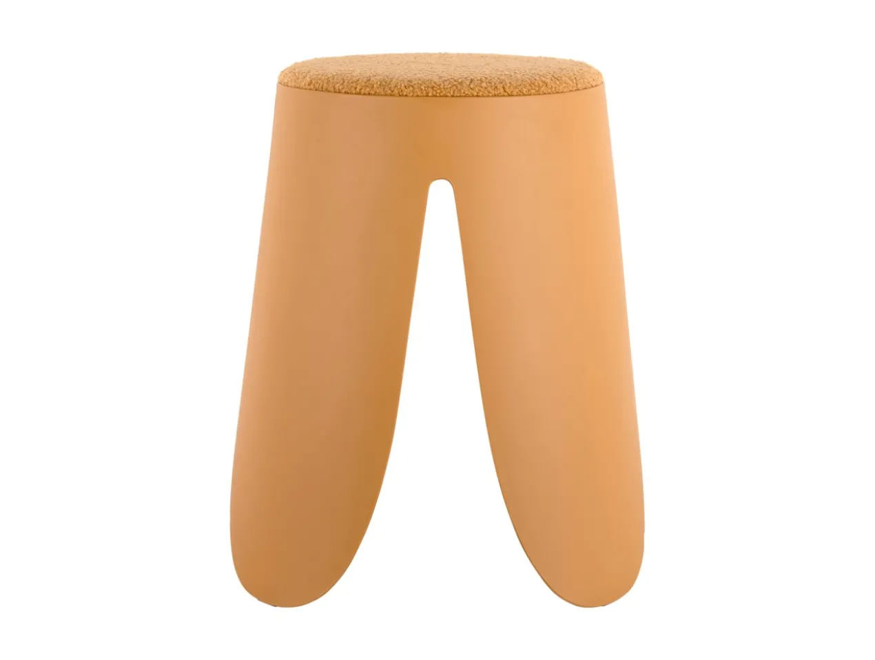 Stool Savor PP ochre yellow