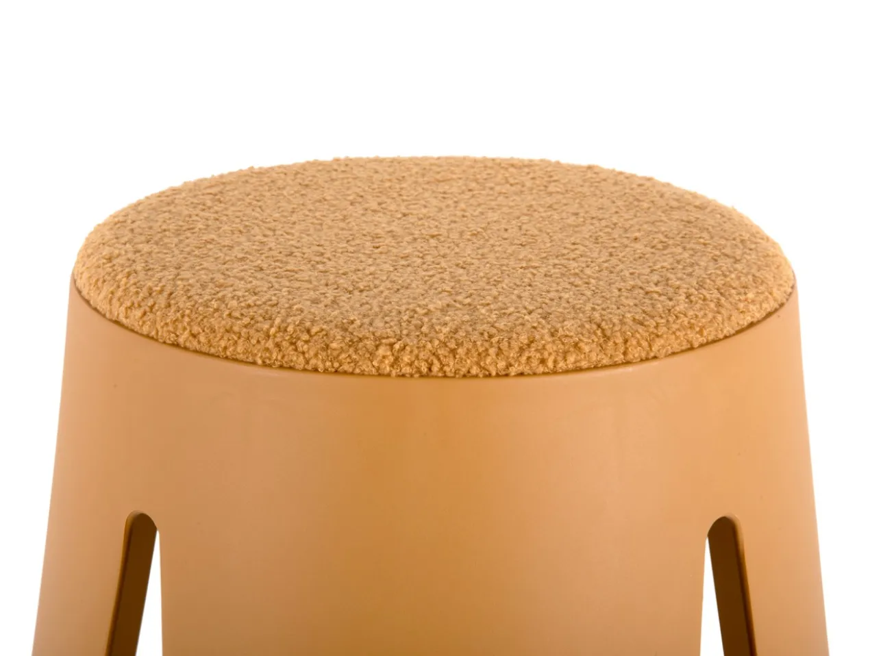 Stool Savor PP ochre yellow