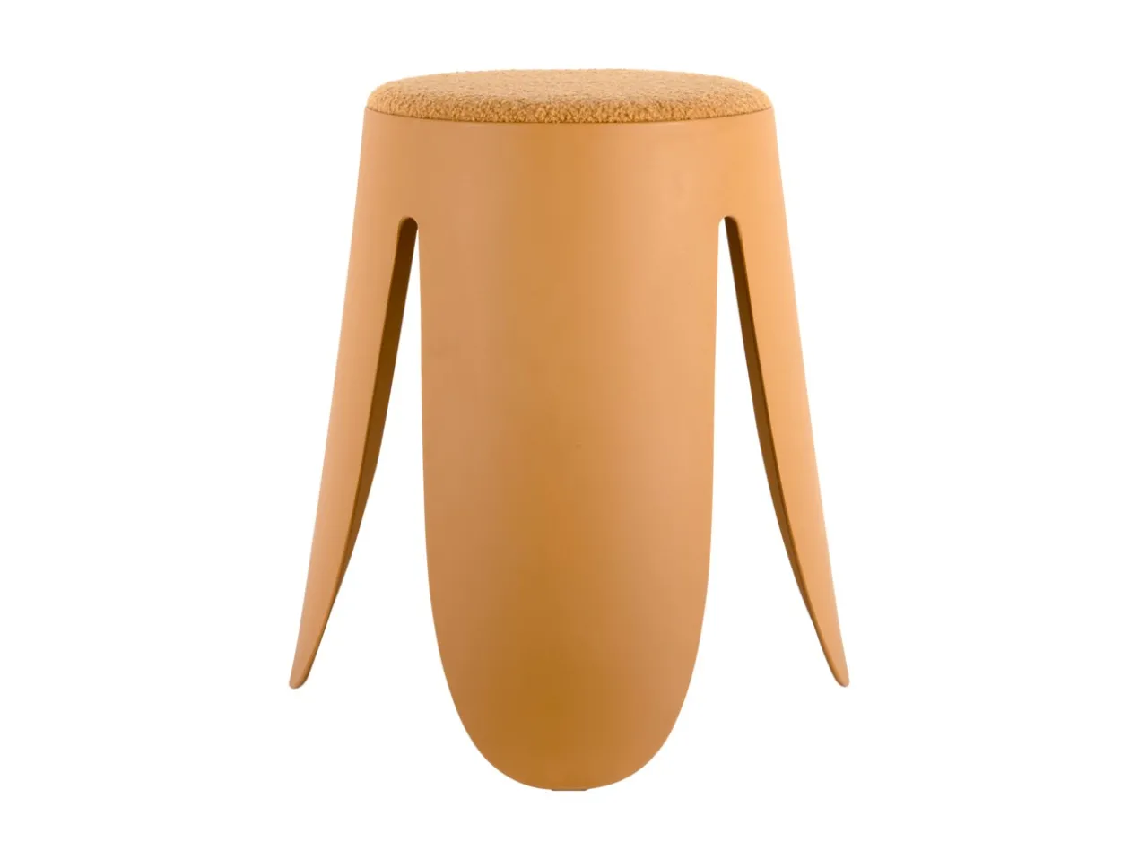 Stool Savor PP ochre yellow