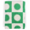 Strandlaken Noa 90x180 cm green/off white