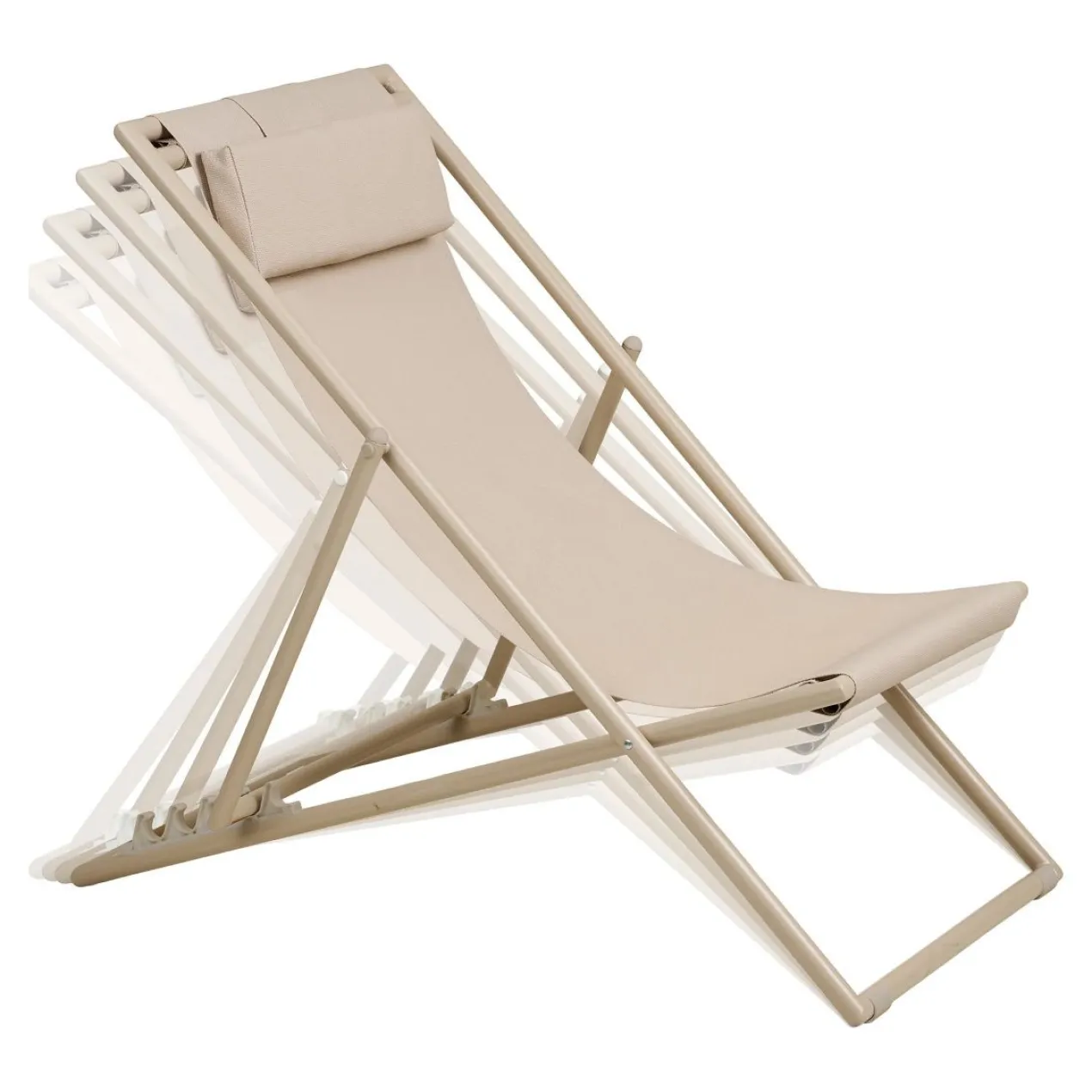 Strandstoel Sunny taupe