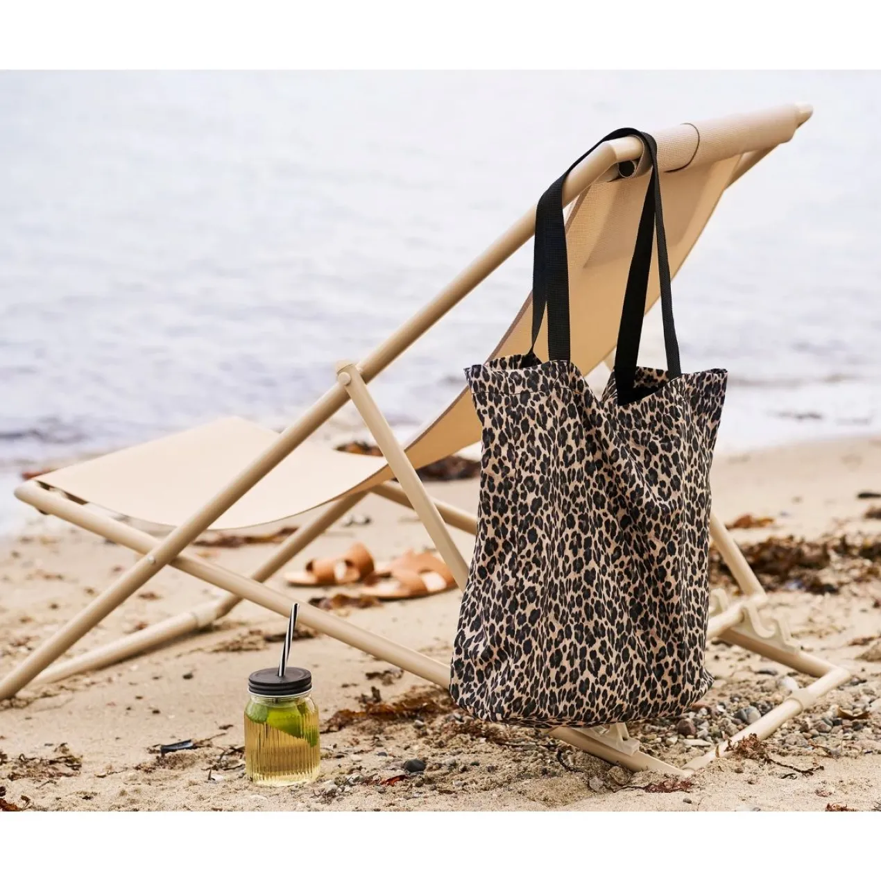 Strandstoel Sunny taupe