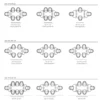 Studio HENK tafel Butterfly Plat ovaal - zwart frame, zwarte beits 220 x 90 | Zwarte Beits | Rechte Rand | Frame Zwart