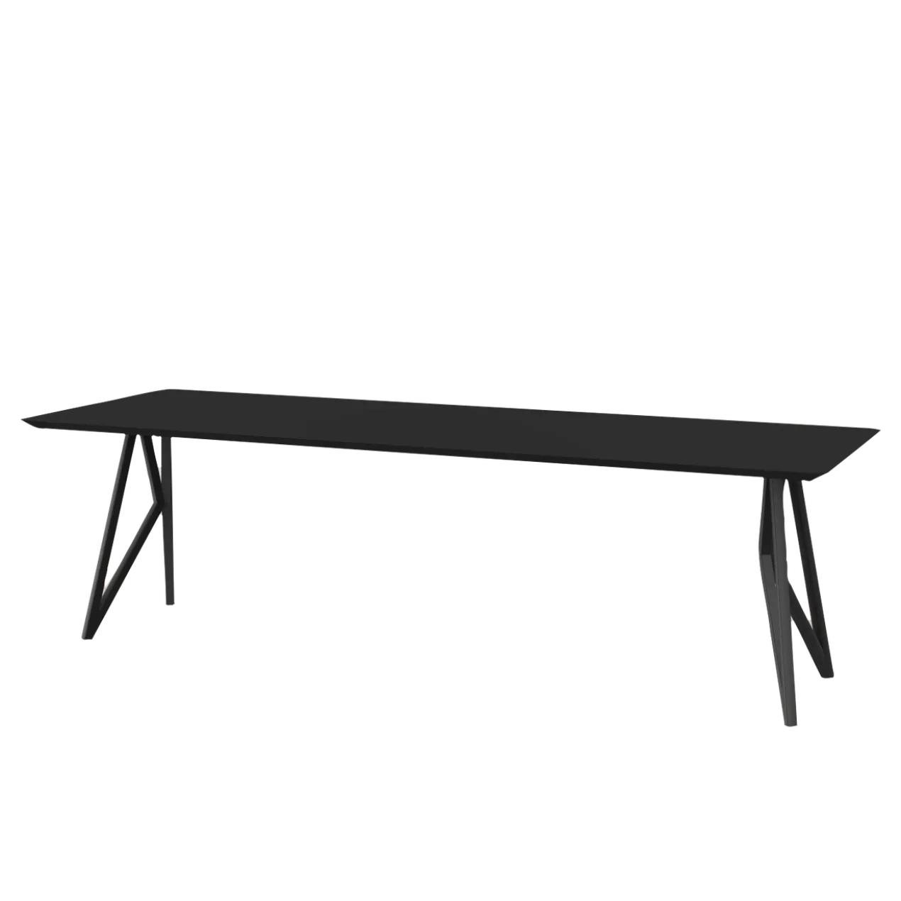 Studio HENK tafel Butterfly Rechthoekig - zwart frame, HPL F