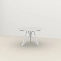 Studio HENK tafel Butterfly Rond Tripod - wit frame, HPL Fen