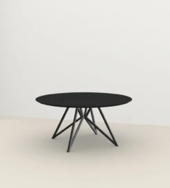 Studio HENK tafel Butterfly Rond QuadpodXL - zwart frame, HP