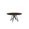 Studio HENK tafel Butterfly Rond Quadpod - zwart frame, gero