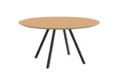 Studio HENK tafel New Classic Rond Quadpod, zwart frame - Sm