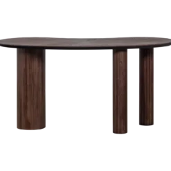 Sun organische sidetable/bureau recycled teak bruin