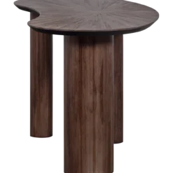 Sun organische sidetable/bureau recycled teak bruin