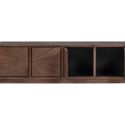 Sun tv meubel recycled teak bruin